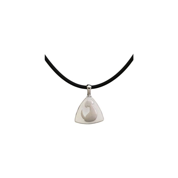 Pendentif Femme Pet Zen 15 X 16 MM Argenté 1