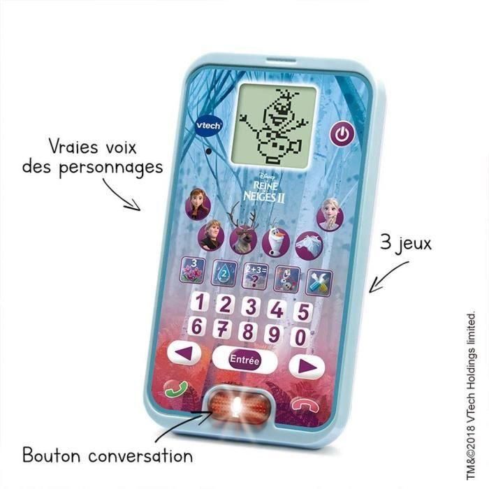 Smartphone éducatif VTECH - La Reine des Neiges 2 - 3-7 ans - Jeux éducatifs inclus 3 Smartphone éducatif VTECH - La Reine des Neiges 2 - 3-7 ans - Jeux éducatifs inclus 3