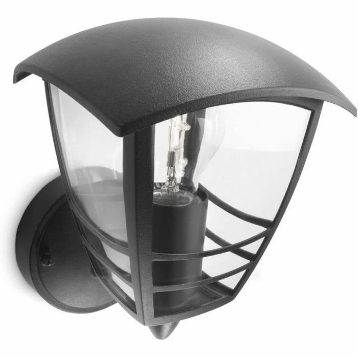 Applique Murale Philips My Garden Creek Noir Aluminium A 60 W E27 5 Applique Murale Philips My Garden Creek Noir Aluminium A 60 W E27 5