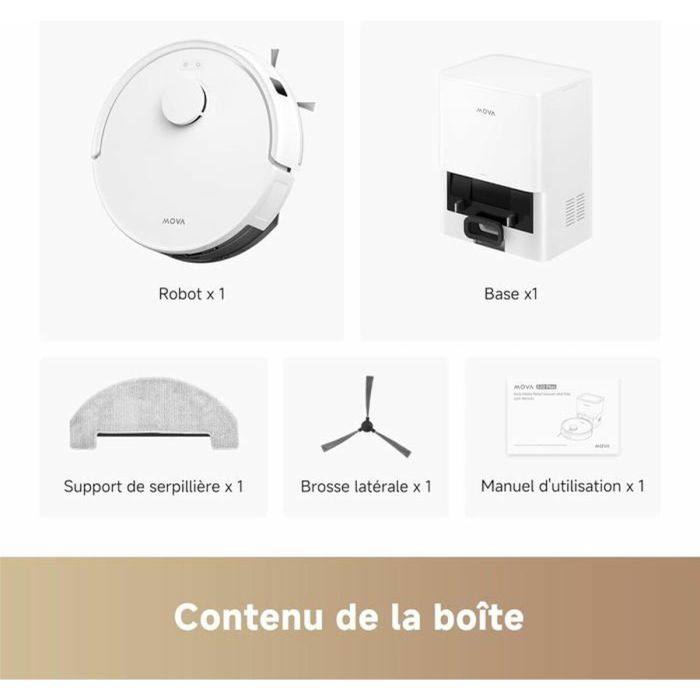 Aspirateur robot Dreame 3200 mAh 18