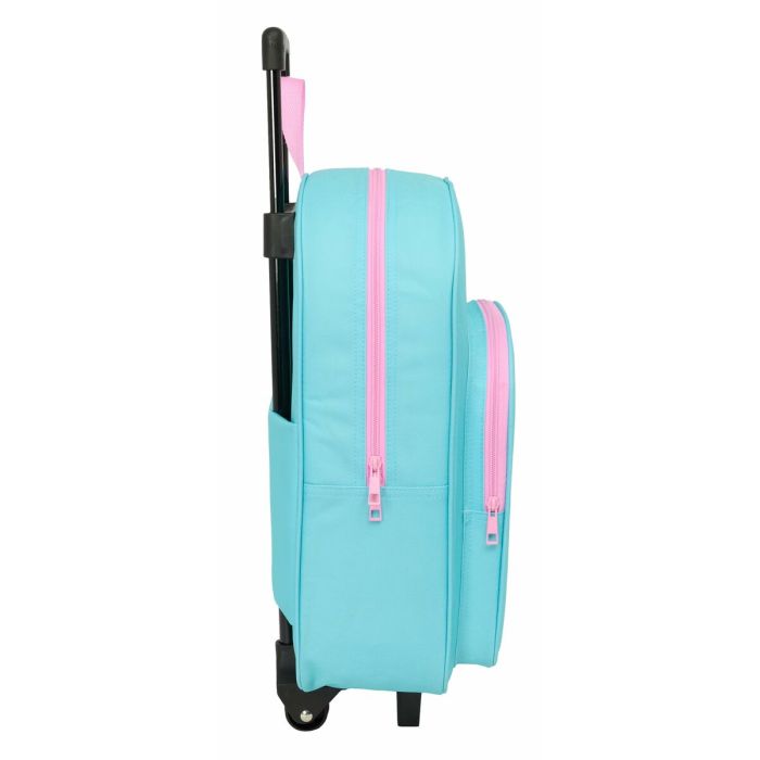 Cartable à roulettes Stitch Bleu 32 x 42 x 14 cm 1