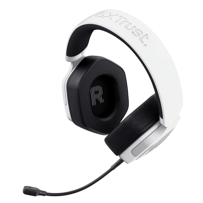 Casques avec Micro Gaming Trust GXT492W Carus Blanc 4 Casques avec Micro Gaming Trust GXT492W Carus Blanc 4