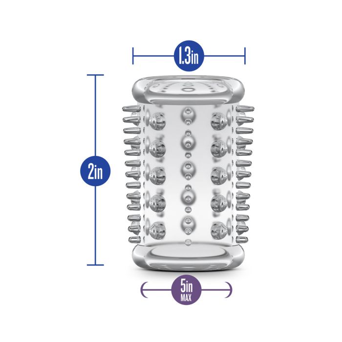 Manchon de pénis Blush Stay Hard Ø 3,2 cm 2 Manchon de pénis Blush Stay Hard Ø 3,2 cm 2