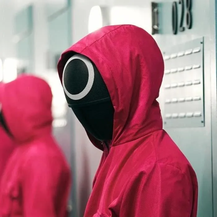 Masque de déguisement Juego de calamar - Soldado redondo 1