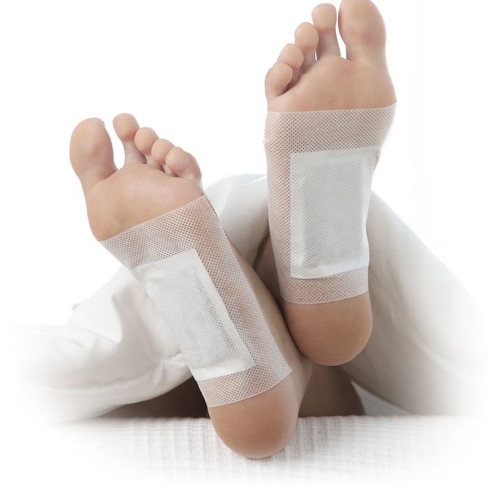 Patchs Détoxifiants pour les pieds Bamboo InnovaGoods 10 Unités 3 Patchs Détoxifiants pour les pieds Bamboo InnovaGoods 10 Unités 3