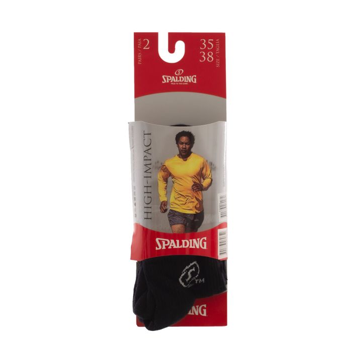 Chaussettes Spalding HIGHT-IMPACT C34021 Noir Homme 2