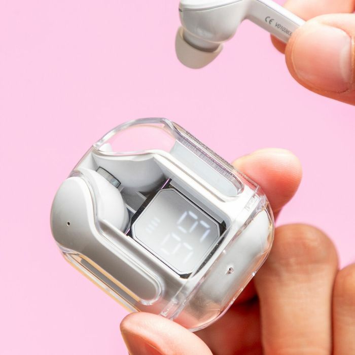 Écouteurs Sans Fil avec Étui de Charge Grey InnovaGoods 13 Écouteurs Sans Fil avec Étui de Charge Grey InnovaGoods 13