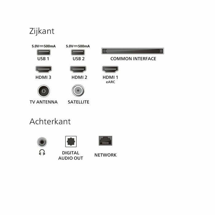 TV intelligente Philips 32PFS6900/12 Full HD 32" LED HDR 3