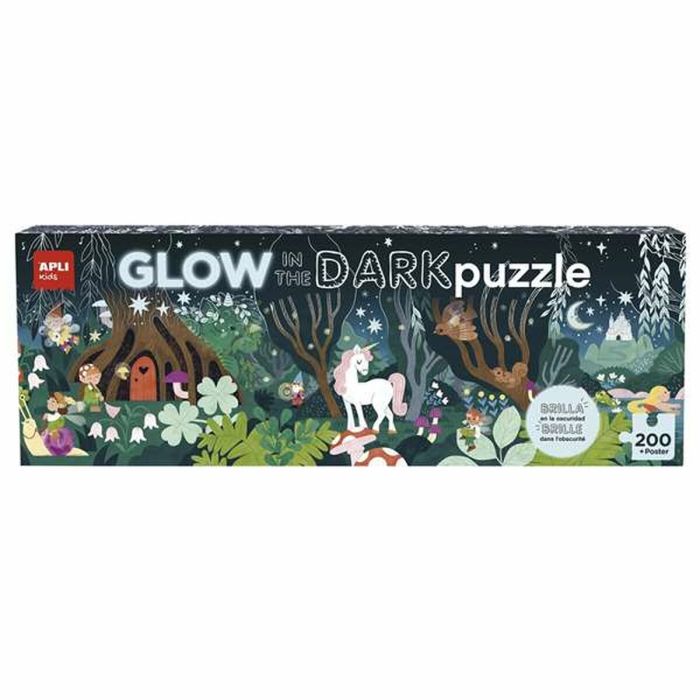 Puzzle Apli Glow In The Dark 200 Pièces 1