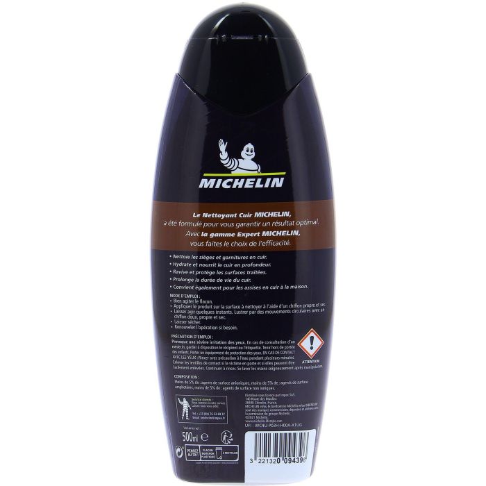 Nettoyant - MICHELIN - Expert cuirs - 500 ml 3