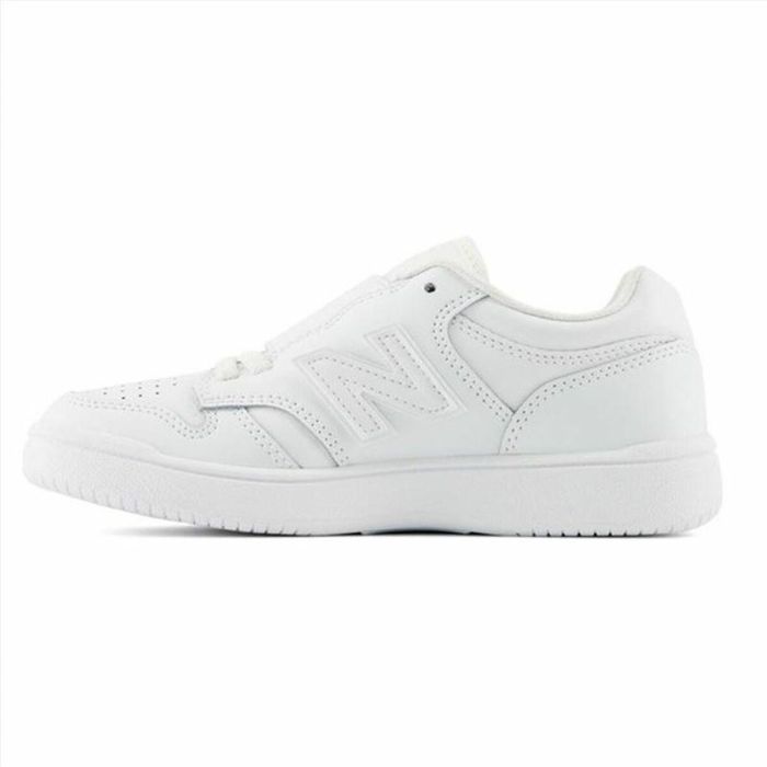 Chaussures casual enfant New Balance 480 Bungee Lace Blanc 4