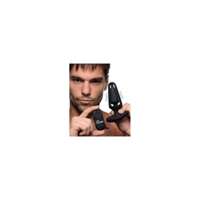 Vibromasseur anal XR Noir Silicone 2 Vibromasseur anal XR Noir Silicone 2