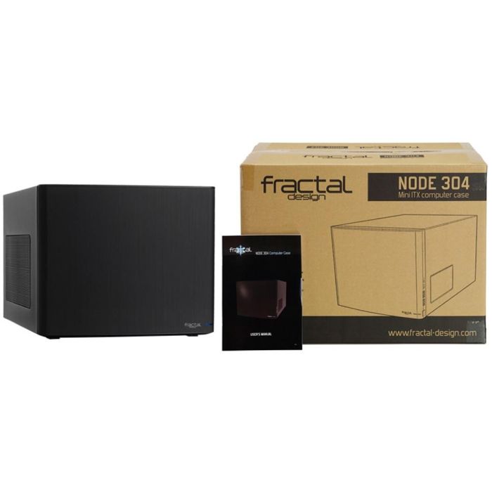 ITX Fractal Design Node 304 schwarz 5 ITX Fractal Design Node 304 schwarz 5