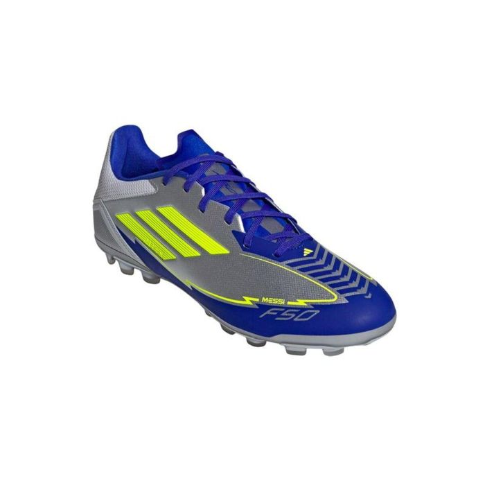 Chaussures de Football pour Adultes Adidas F50 League 2G/3G Ag Messi Argenté 43 3 Chaussures de Football pour Adultes Adidas F50 League 2G/3G Ag Messi Argenté 43 3