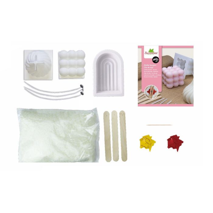 Atelier bougies - SYCOMORE - Make it XL - Cire de soja - Des 12 ans 2 Atelier bougies - SYCOMORE - Make it XL - Cire de soja - Des 12 ans 2