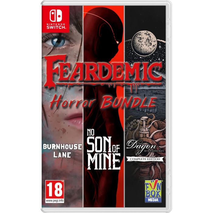Jeu vidéo pour Switch Just For Games FEARDEMIC HORROR BUNDLE 10 Jeu vidéo pour Switch Just For Games FEARDEMIC HORROR BUNDLE 10