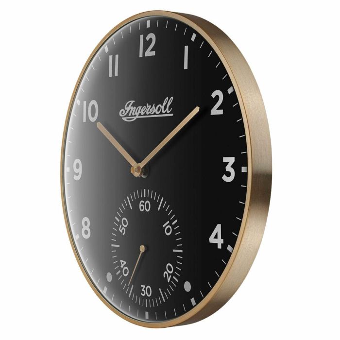Horloge Murale Ingersoll 1892 IC003GB Doré Noir 2