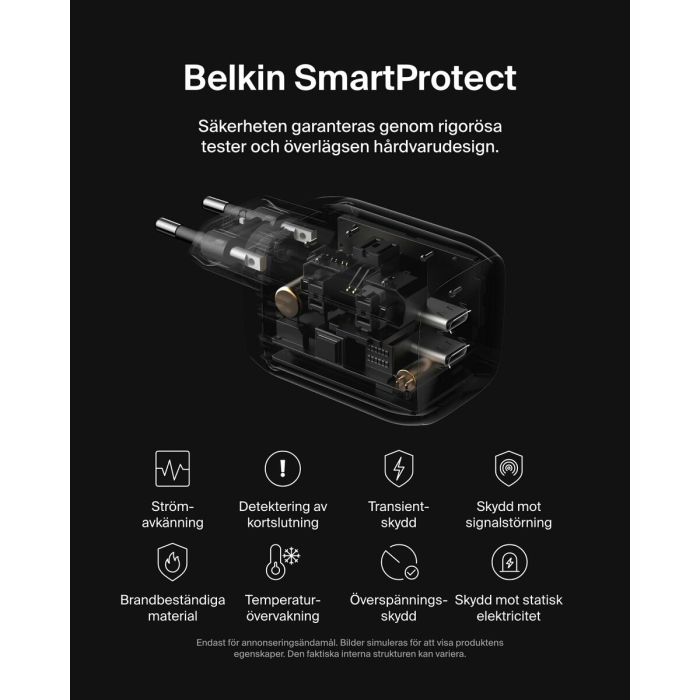 Câble USB vers Lightning Belkin ENA007KQBK Noir 8