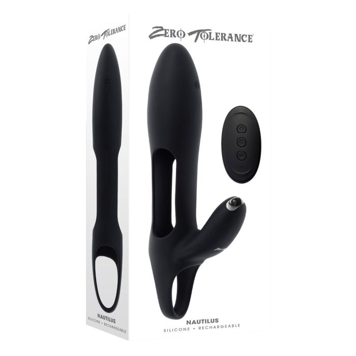 Vibration de Stimulation Double Evolved Zero Tolerance black 1