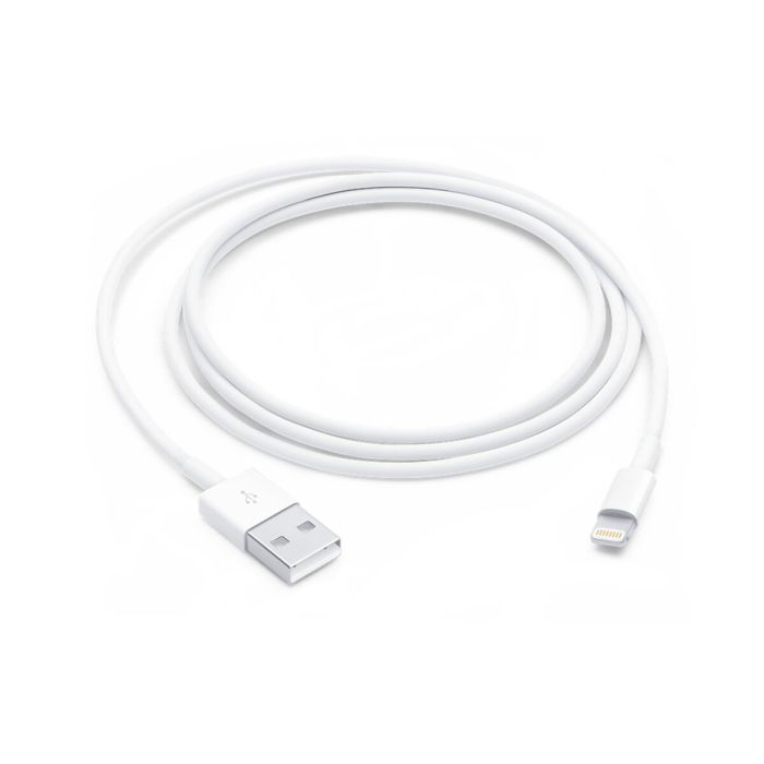 Câble USB vers Lightning Apple Blanc 1 m 14 Câble USB vers Lightning Apple Blanc 1 m 14