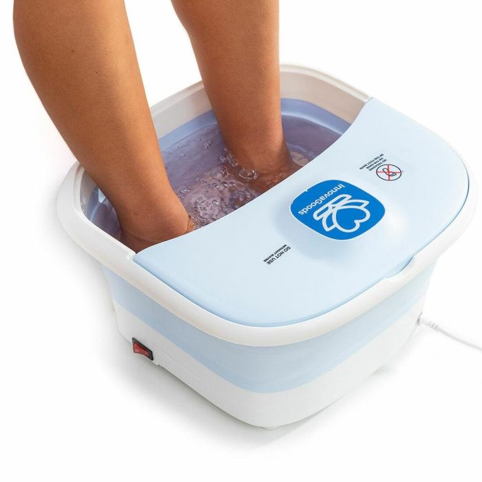 Pack Spa pour les Pieds Pliable avec Rouleaux et Hydromassage et Coupe-ongles avec lumière LED, loupe et lime InnovaGoods 16 Pack Spa pour les Pieds Pliable avec Rouleaux et Hydromassage et Coupe-ongles avec lumière LED, loupe et lime InnovaGoods 16