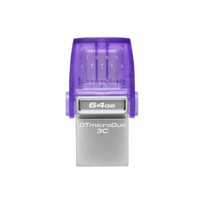 Clé USB Kingston microDuo 3C Violet Pourpre 64 GB 5 Clé USB Kingston microDuo 3C Violet Pourpre 64 GB 5