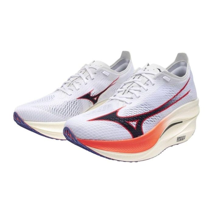 Chaussures de Running pour Adultes Mizuno Wave Rebellion Pro 3 Blanc M 2