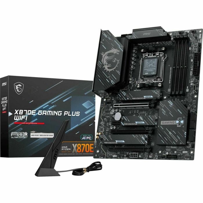Carte Mère MSI X870E GAMING PLUS WiFi AMD X870E AMD AM5 12