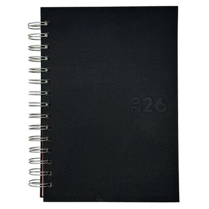Agenda Didex BOSTON Noir 14,5 x 21 cm 2026