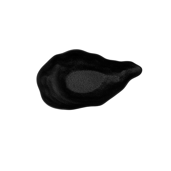 Bol Bidasoa Fosil Noir Céramique 25,6 x 14,5 x 6 cm (9 Unités) 1