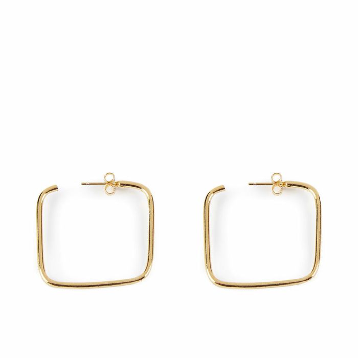 Shabama Boucles d'oreilles MOORE SQUARES Or brillant 1 unité