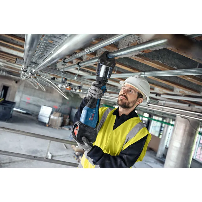 Bosch Professional GPT 18V-32 Sertisseuse sans fil 32 kN avec Kit RFz 12/16/20 en coffret XL-Boxx - pour raccords métalliques et plastiques