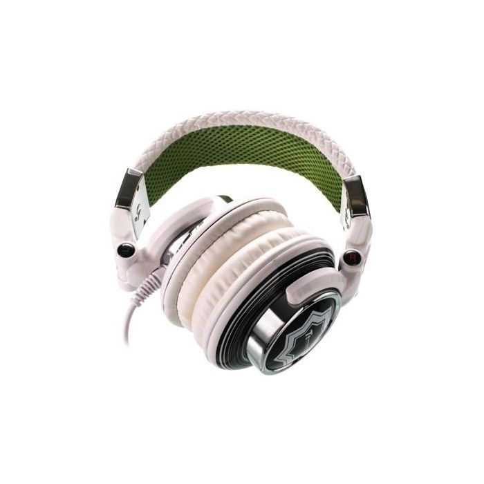 Thermaltake TteSPORTS DRACCO - Casque Gaming avec Micro sur Fil - Fréquence 10-22000 Hz - Connexion 3,5 mm - Couleur Vert et Blanc