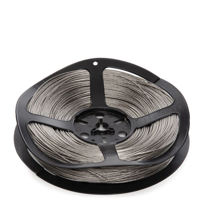 Câble Acier Inoxydable pour Suspension Luminaire et Profil Ø1,2mm (par Mètre) 2 Câble Acier Inoxydable pour Suspension Luminaire et Profil Ø1,2mm (par Mètre) 2