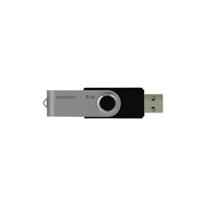 Clé USB GoodRam UTS2 USB 2.0 Noir Argenté 8 GB (1 Unité) 2