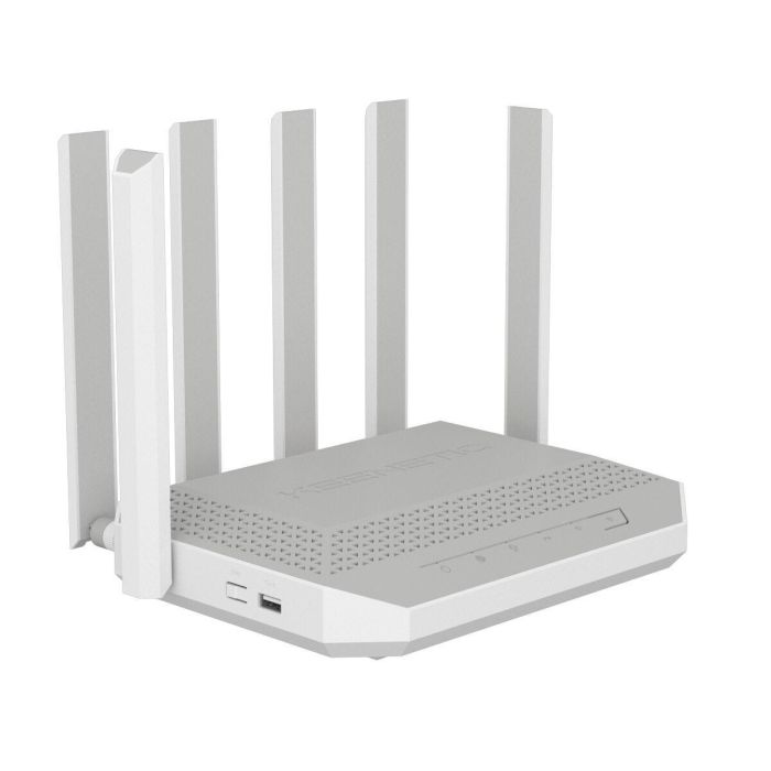 Router Keenetic KN-4110-01-EU Blanc Gris USB 2.0 Ethernet LAN Wi-Fi 6 GHz 11 Router Keenetic KN-4110-01-EU Blanc Gris USB 2.0 Ethernet LAN Wi-Fi 6 GHz 11