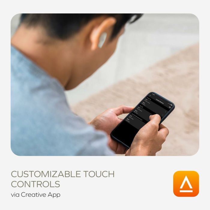 Casque Creative Technology 51EF1180AA000 Gris 1