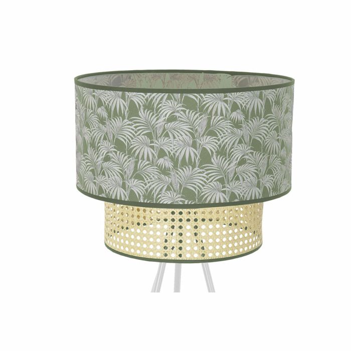 Lampadaire DKD Home Decor Métal Polyester Blanc Vert 220 V 50 W (40 x 40 x 129 cm) 1