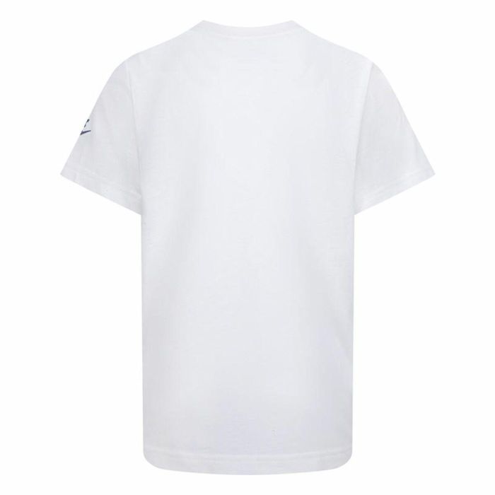 T-shirt à manches courtes enfant Nike Smiley Just do it Ss Blanc 3