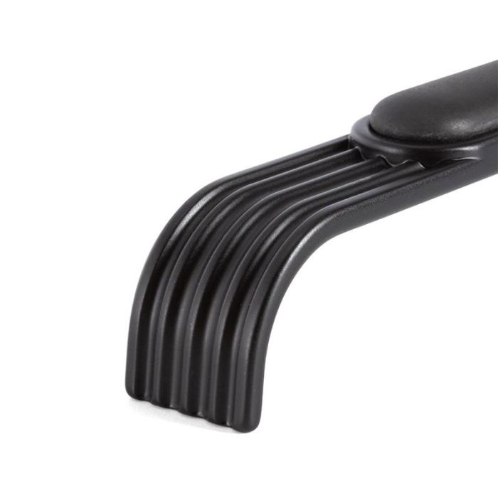 Tirador Zamak/Porcelana Modelo Tabor Acabado Negro Distancia 0Mm-1 Agujero Giusti 1