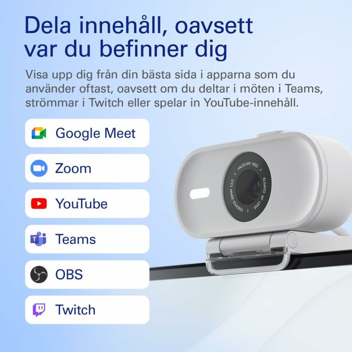 Webcam Elgato Facecam Neo 8 Webcam Elgato Facecam Neo 8