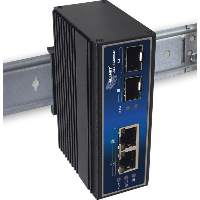 4+2P ALLNET ALL-SGI8004P POE industrial 5