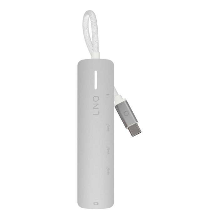 Hub USB Linq Byelements LQ49051 Blanc Gris 5 Hub USB Linq Byelements LQ49051 Blanc Gris 5