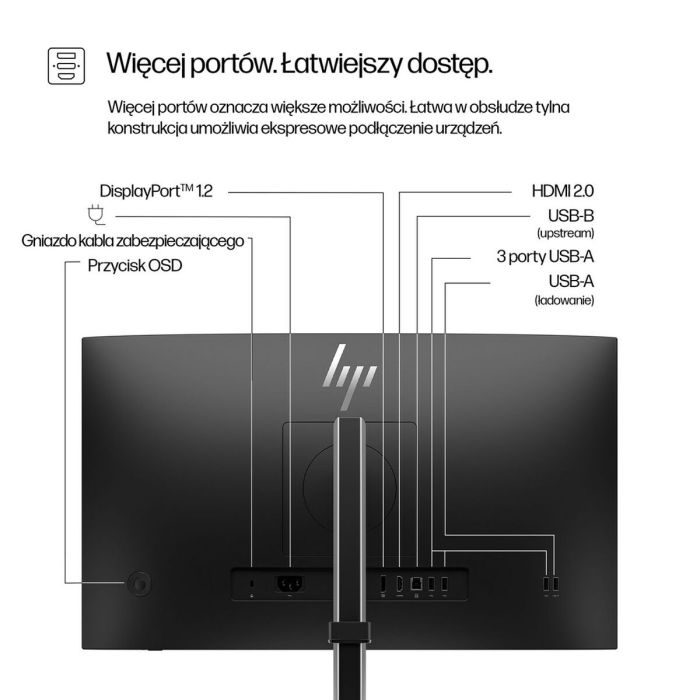 Écran HP Series 5 Pro Full HD 23,8" 7 Écran HP Series 5 Pro Full HD 23,8" 7