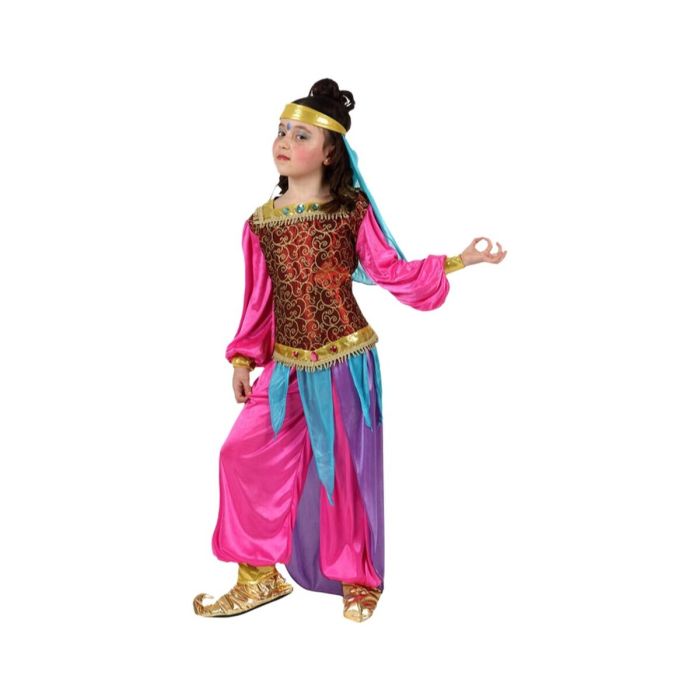 Déguisement pour Enfants Th3 Party Multicouleur Princesse Arabe (3 Pièces)