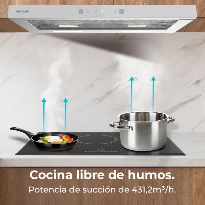 Hotte standard Cecotec Flux TLT 704400 12 Hotte standard Cecotec Flux TLT 704400 12