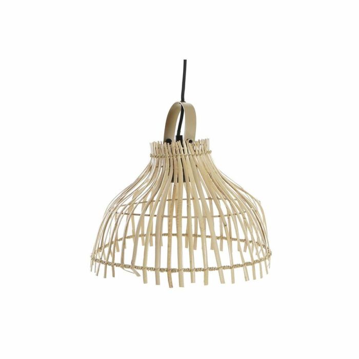 Suspension DKD Home Decor Marron Multicouleur Métal osier 50 W Urbaine 220 V 30 x 30 x 29 cm 3