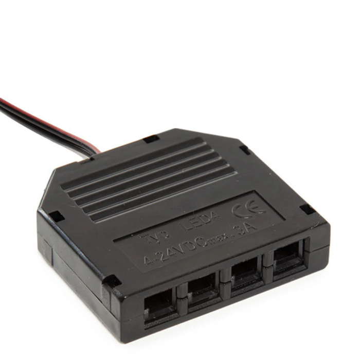 Greenice Boîte de Distribution 4 Voies pour Tiras LED Flexibles et Rigides 1