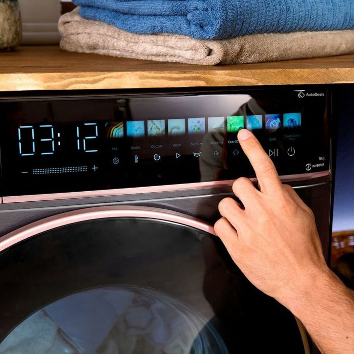 Machine à laver Cecotec Bolero DressCode 9900 Inverter FullColor Steel A 1400 rpm 9 kg 5