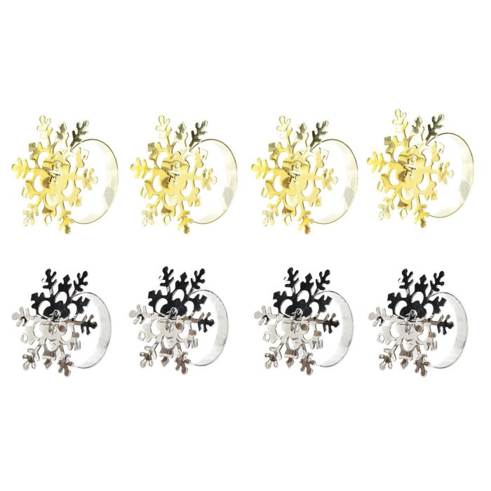 Porte-serviettes DKD Home Decor Lot Métal Flocons de neige (5 x 5 x 17 cm) (2 Unités) 0 Porte-serviettes DKD Home Decor Lot Métal Flocons de neige (5 x 5 x 17 cm) (2 Unités) 0